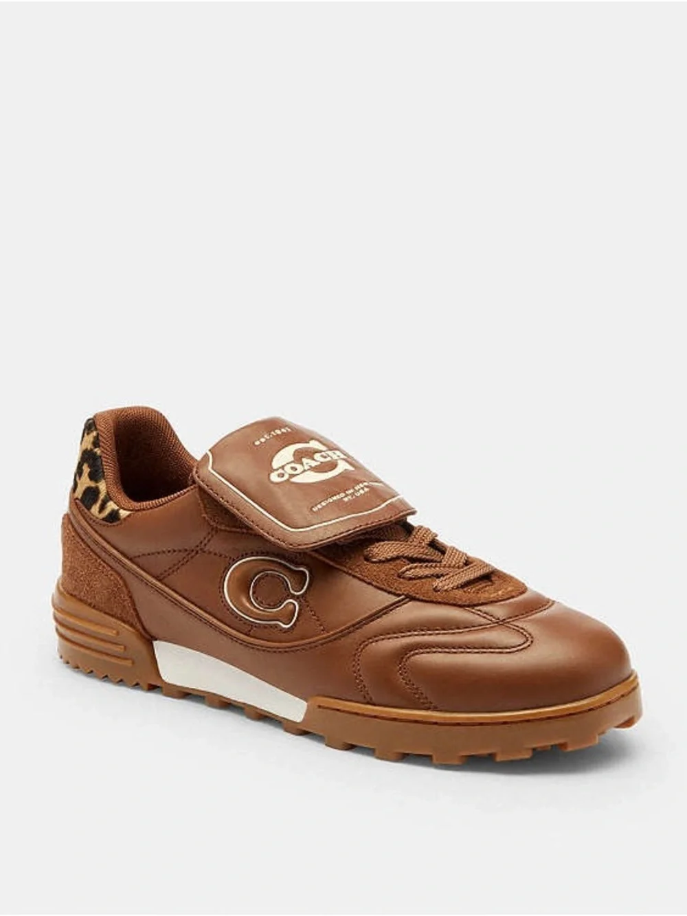 Coach leather suede